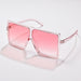 Wholesale vintage large box sunglasses JDC-SG-BaiL006 Sun Glasses 佰銮 8 Wholesale Jewelry JoyasDeChina Joyas De China
