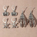 Wholesale Vintage made old metal pumpkin ghost claw skull earrings JDC-ES-E269 Earrings JoyasDeChina EZ3814taozhuang Wholesale Jewelry JoyasDeChina Joyas De China