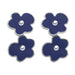 Wholesale vintage metal oil drop Flower Earrings JDC-ES-JQ100 Earrings JoyasDeChina Blue Wholesale Jewelry JoyasDeChina Joyas De China