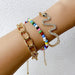 Wholesale vintage vintage snake-cut rice bead bracelet three-piece set JDC-BT-Yida002 Bracelet 宜达 Wholesale Jewelry JoyasDeChina Joyas De China