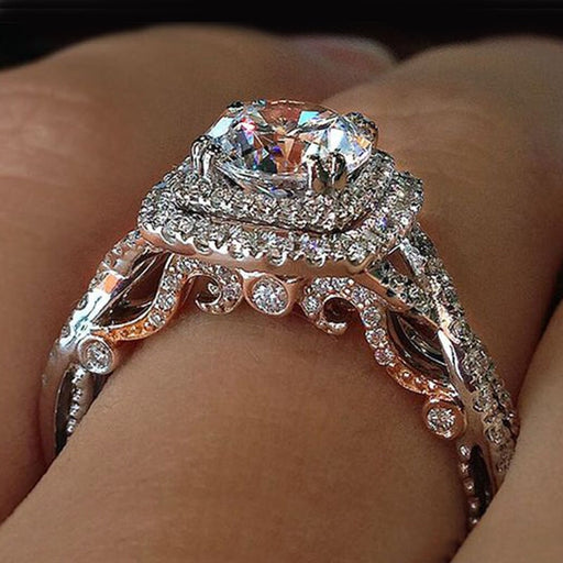 Wholesale Vintage Zircon Ring JDC-RS-Caos001 Rings 曹适 1 6 Wholesale Jewelry JoyasDeChina Joyas De China