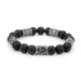 Wholesale volcanic molten rock Bracelet JDC-BT-HeY005 Bracelet 赫誉 sliver Wholesale Jewelry JoyasDeChina Joyas De China