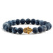 Wholesale Volcanic Stone Beaded Bracelet JDC-BT-JiuJ026 Bracelet 九江 Wholesale Jewelry JoyasDeChina Joyas De China
