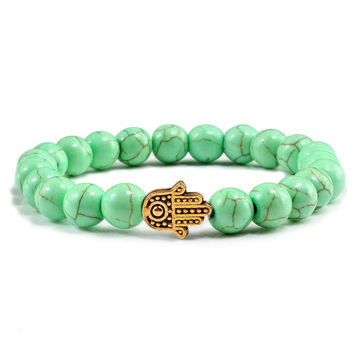 Wholesale Volcanic Stone Beaded Bracelet JDC-BT-JiuJ026 Bracelet 九江 Wholesale Jewelry JoyasDeChina Joyas De China