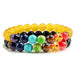 Wholesale volcanic stone colorful Bracelet JDC-BT-JiuJ010 Bracelet 九江 # 10 Wholesale Jewelry JoyasDeChina Joyas De China