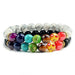 Wholesale volcanic stone colorful Bracelet JDC-BT-JiuJ010 Bracelet 九江 # 5 Wholesale Jewelry JoyasDeChina Joyas De China