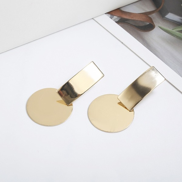 Bulk Jewelry Wholesale wafer metal earrings JDC-ES-b063 Wholesale factory from China YIWU China