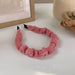 Wholesale warm color girls' wrinkled knitted hair hoops JDC-HD-MS07 Headband JoyasDeChina B Pink Wholesale Jewelry JoyasDeChina Joyas De China