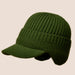 Wholesale warm ear protection knitted hat pack of 2 JDC-FH-BG004 Fashionhat JoyasDeChina Military green MINIMUM 2 Wholesale Jewelry JoyasDeChina Joyas De China