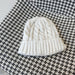 Wholesale warm felt wool knitted hat JDC-FH-NLS027 Fashionhat 倪罗诗 light grey 54-58cm Wholesale Jewelry JoyasDeChina Joyas De China