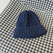 Wholesale warm felt wool knitted hat JDC-FH-NLS027 Fashionhat 倪罗诗 navy 54-58cm Wholesale Jewelry JoyasDeChina Joyas De China