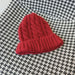 Wholesale warm felt wool knitted hat JDC-FH-NLS027 Fashionhat 倪罗诗 wine red 54-58cm Wholesale Jewelry JoyasDeChina Joyas De China