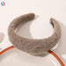 Wholesale warm Headband JDC-HD-QY005 Headband JoyasDeChina khaki Wholesale Jewelry JoyasDeChina Joyas De China