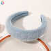 Wholesale warm Headband JDC-HD-QY005 Headband JoyasDeChina sky blue Wholesale Jewelry JoyasDeChina Joyas De China