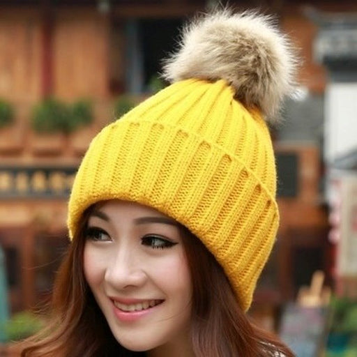 Wholesale warm knitted woolen hat JDC-FH-NLS026 Fashionhat 倪罗诗 Wholesale Jewelry JoyasDeChina Joyas De China
