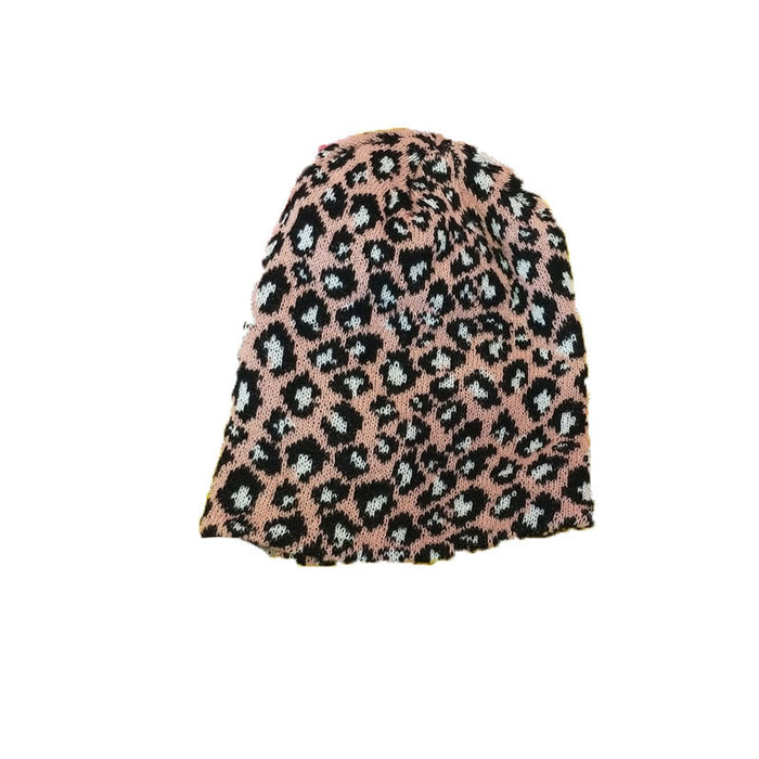 Wholesale warm leopard print woolen hat JDC-FH-NLS029 Fashionhat 倪罗诗 Wholesale Jewelry JoyasDeChina Joyas De China