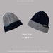 Wholesale warm polyester knitted hats JDC-FH-NLS007 Fashionhat 倪罗诗 navy 55-60cm Wholesale Jewelry JoyasDeChina Joyas De China