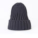 Wholesale warm pure color wool knitted hat JDC-FH-NLS024 Fashionhat 倪罗诗 dark grey Wholesale Jewelry JoyasDeChina Joyas De China