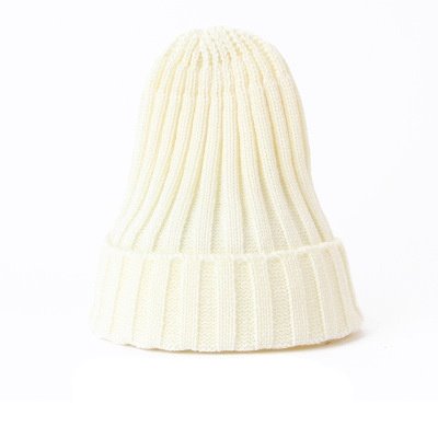Wholesale warm pure color wool knitted hat JDC-FH-NLS024 Fashionhat 倪罗诗 white Wholesale Jewelry JoyasDeChina Joyas De China