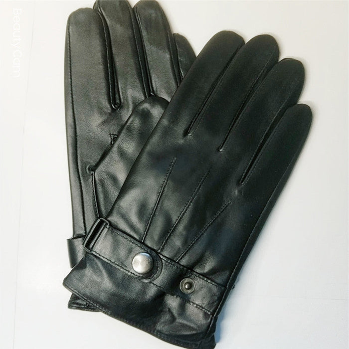 Wholesale warm touch screen leather gloves JDC-GS-GSZX014 Gloves JoyasDeChina black L Wholesale Jewelry JoyasDeChina Joyas De China