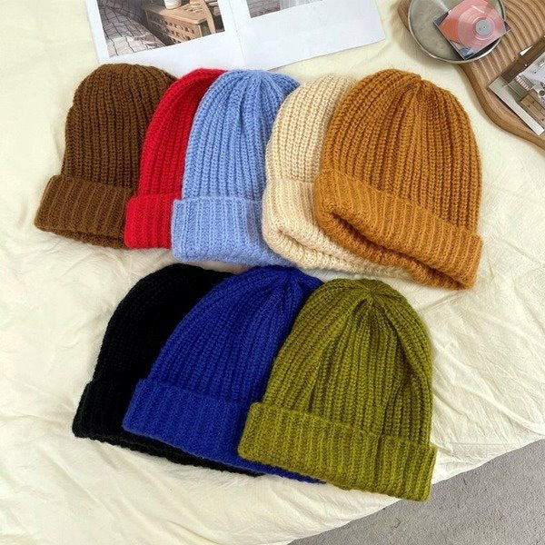 Wholesale warm wool knitted hat JDC-FH-NLS009 Fashionhat 倪罗诗 Wholesale Jewelry JoyasDeChina Joyas De China