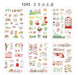 Wholesale Washi Paper Anime Sticker Set 6 pieces JDC-ST-GSWL012 Sticker JoyasDeChina T095 Wholesale Jewelry JoyasDeChina Joyas De China