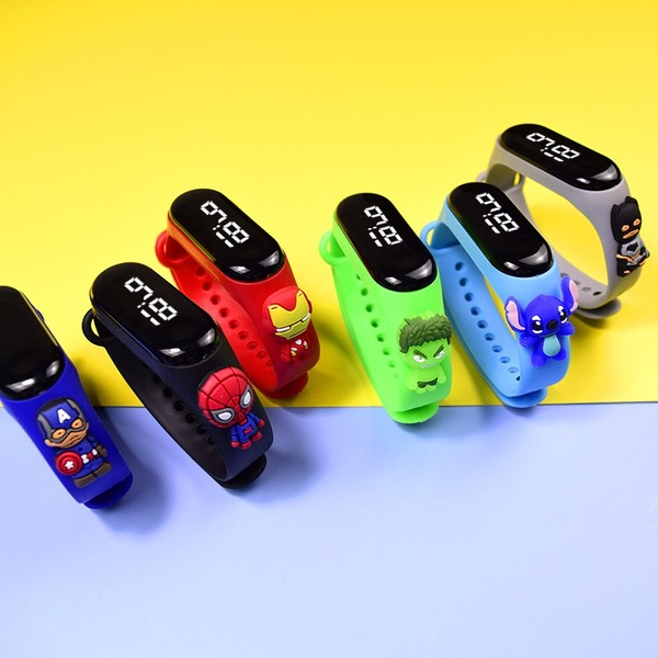 Wholesale Waterproof Kids LED Electronic Plastic Sports Watch（F）JDC-WH-Jinj005 Watch 金嘉 Wholesale Jewelry JoyasDeChina Joyas De China