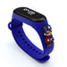 Wholesale Waterproof Kids LED Electronic Plastic Sports Watch（F）JDC-WH-Jinj005 Watch 金嘉 royal blue Wholesale Jewelry JoyasDeChina Joyas De China