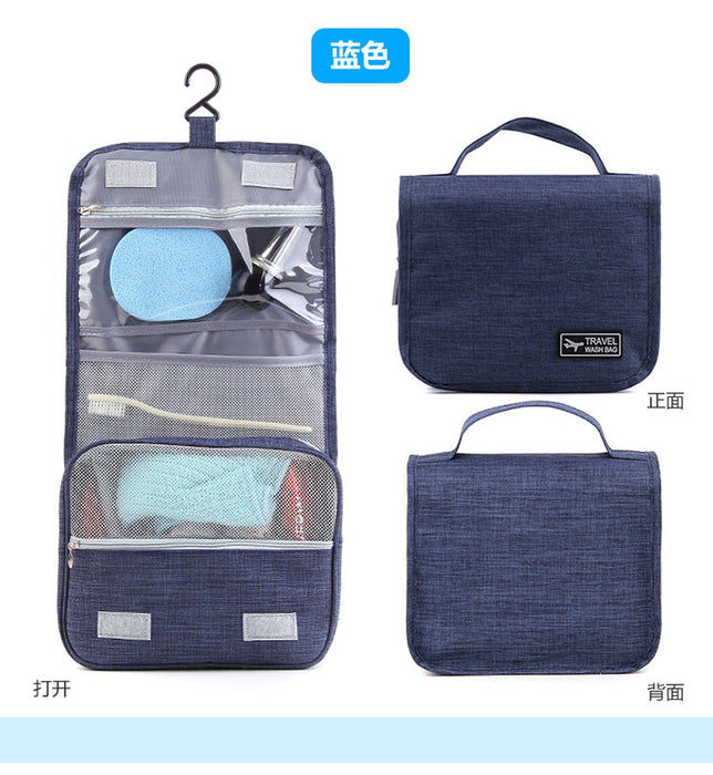 Wholesale waterproof oxford cloth storage bag cosmetic bag JDC-CB-GeiN007 Cosmetic bag 格纳 navy Wholesale Jewelry JoyasDeChina Joyas De China
