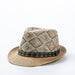Wholesale Webbing Checkered Cowboy Hat JDC-FH-GSSS010 Fashionhat 双硕 brown M Wholesale Jewelry JoyasDeChina Joyas De China
