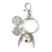 Wholesale white alloy key chain JDC-KC-AW024 Keychains 艾文 Wholesale Jewelry JoyasDeChina Joyas De China