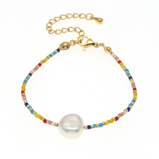 Bulk Jewelry Wholesale white baroque pearl beaded bracelet JDC-gbh314 Wholesale factory from China YIWU China