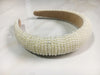 Wholesale White Bridal Pearl Crown Baroque Headband JDC-HD-Yangq001 Headband 艳茜 Style a - full of pearls Wholesale Jewelry JoyasDeChina Joyas De China