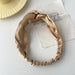 Wholesale white cloth hair band JDC-HD-H027 Headband 妙德 3#ji gold Wholesale Jewelry JoyasDeChina Joyas De China