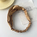 Wholesale white cloth hair band JDC-HD-H027 Headband 妙德 4# copper color Wholesale Jewelry JoyasDeChina Joyas De China