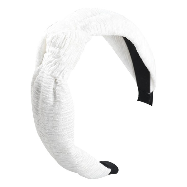 Bulk Jewelry Wholesale white cloth pleated cloth knotted hairband JDC-HD-CL012 Wholesale factory from China YIWU China