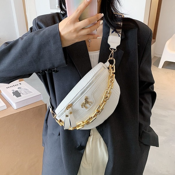 Bulk Jewelry Wholesale white leather chain small bag JDC-LB-ZM015 Wholesale factory from China YIWU China