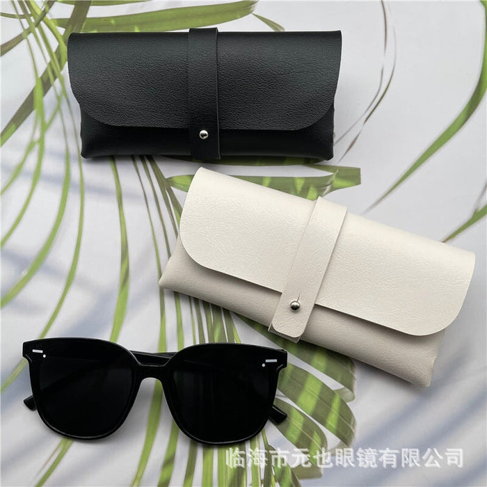 Wholesale white leather glasses case JDC-SG-JinF028 Sunglasses 季丰 Wholesale Jewelry JoyasDeChina Joyas De China
