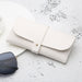 Wholesale white leather glasses case JDC-SG-JinF028 Sunglasses 季丰 white 16.8*7.6*2.8 Wholesale Jewelry JoyasDeChina Joyas De China