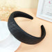 Wholesale White Leather Headband JDC-HD-O350 Headband 潮炫 black Wholesale Jewelry JoyasDeChina Joyas De China