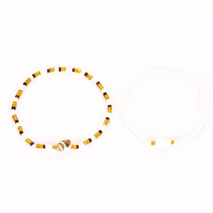 Bulk Jewelry Wholesale white millet bead string millet bead shell jewelry JDC-BT-D520 Wholesale factory from China YIWU China