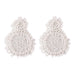Bulk Jewelry Wholesale white mizhu bohemian braided earrings JDC-ES-V051 Wholesale factory from China YIWU China