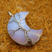 Wholesale White Moon Aventurine Pendant Charms JDC-CS-Jinshe001 charms 金蛇 Wholesale Jewelry JoyasDeChina Joyas De China