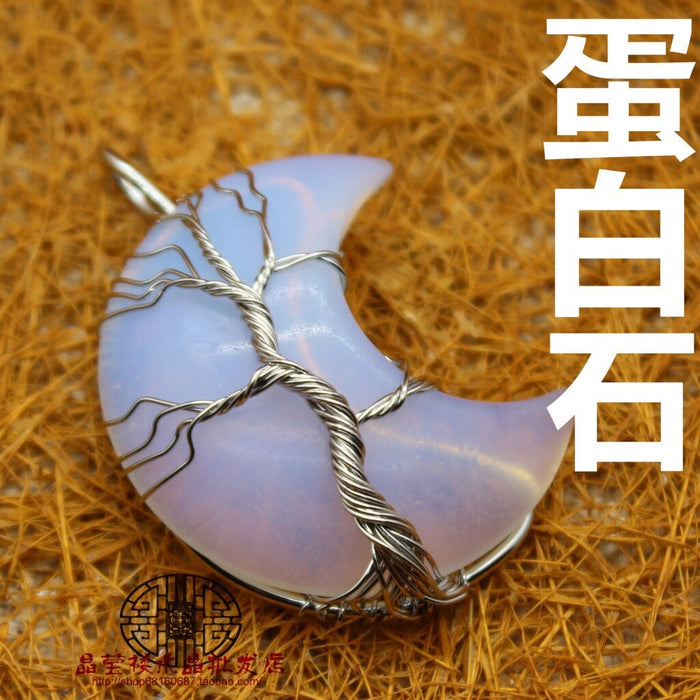 Wholesale White Moon Aventurine Pendant Charms JDC-CS-Jinshe001 charms 金蛇 opal Wholesale Jewelry JoyasDeChina Joyas De China