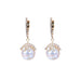 Wholesale white pearl earrings JDC-ES-BY044 Earrings 宝钰 Wholesale Jewelry JoyasDeChina Joyas De China