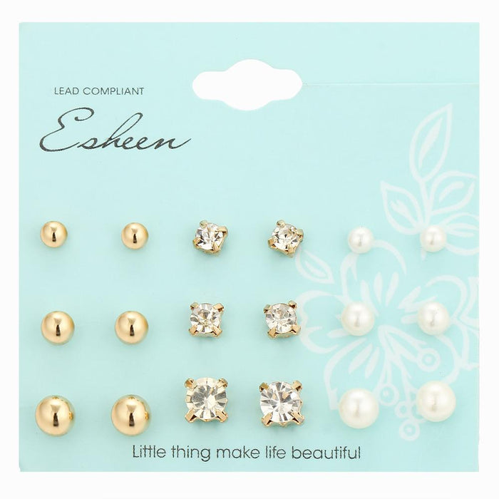 Wholesale white pearl earrings JDC-ES-F208 earrings JoyasDeChina Gold gca02-03 Wholesale Jewelry JoyasDeChina Joyas De China