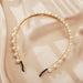 Wholesale white pearl hairband JDC-HD-RXF001 Headband JoyasDeChina Wholesale Jewelry JoyasDeChina Joyas De China