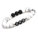 Wholesale White Pine Dumb Volcano Stone Beaded Mother's Day Bracelet JDC-BT-ChanX006 Bracelet 昌鑫 Wholesale Jewelry JoyasDeChina Joyas De China