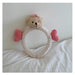 Wholesale white plush bear hair hoop (F)JDC-HD-GSXP009 Headband 宏鑫 2# beige Wholesale Jewelry JoyasDeChina Joyas De China