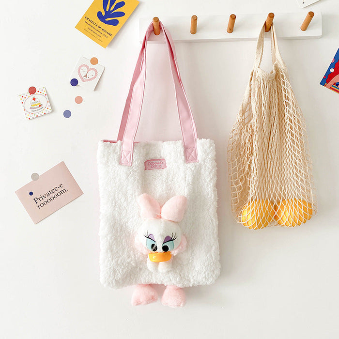 Wholesale White Plush Kids Bag（F） JDC-HB-JiaQ006 Handbags 嘉庆 pink Wholesale Jewelry JoyasDeChina Joyas De China